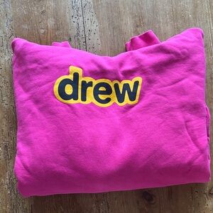 Drew House Vibrant Pink Hoodie Sweatshirt Small